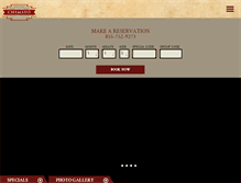 Tablet Screenshot of hotelchimayo.com